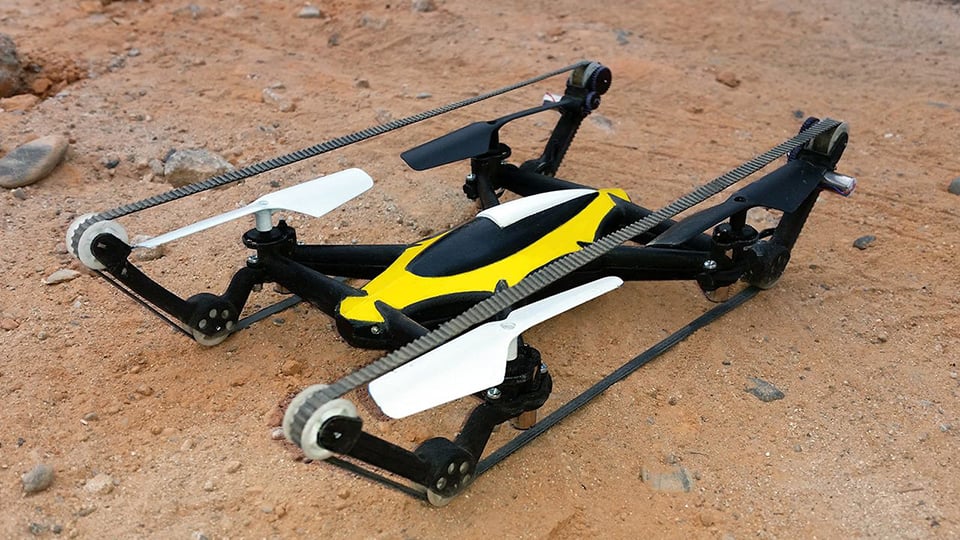 Unstoppable Tank Quadcopter