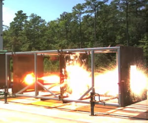 Navy Railgun Test Firings