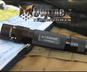 OWLTAC Selectable Battery Flashlight