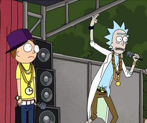 Rick and Morty and Eminem