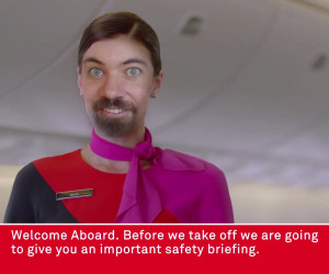 Qantas Safety Dude