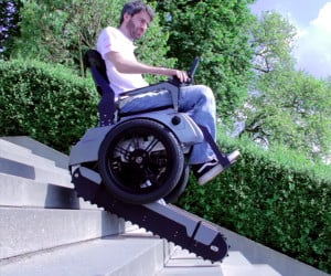 Stair-Climbing Wheelchair