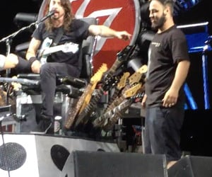 Fan Plays Drums for Foo Fighters