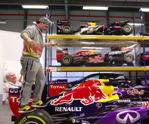 Freerunning in the F1 Factory