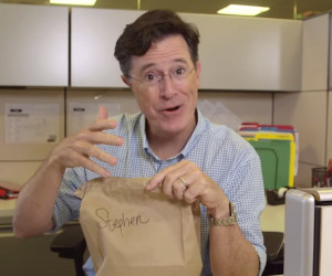 Lunch with Stephen Colbert