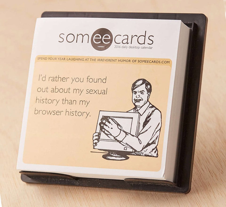 2016 someecards Desk Calendar - The Awesomer