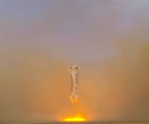 Blue Origin Reusable Rocket Test