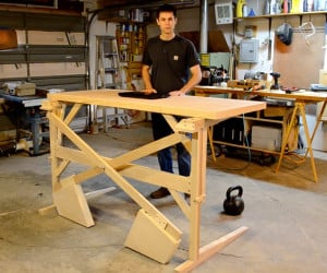 DIY Mechanical Standing Desk