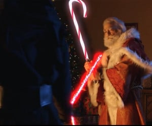 Kylo Ren vs. Santa Claus