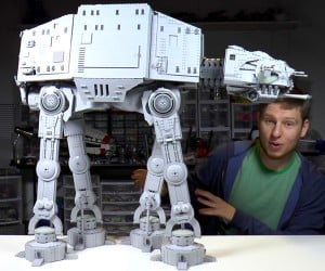Giant LEGO AT-AT Time-Lapse