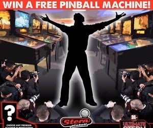 Win a Stern Pinball Machine