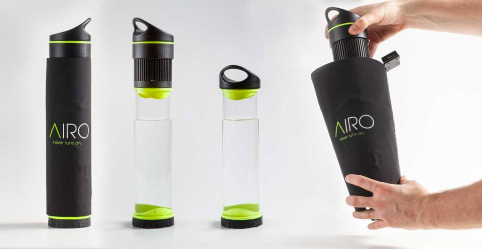 空気 から 水 を 作る 水筒