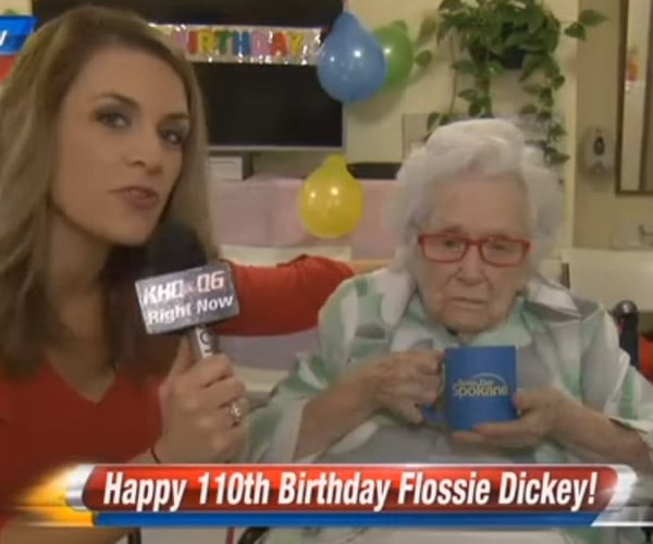Happy 110th Flossie Dickey!