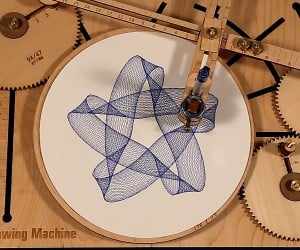The Cycloid Drawing Machine