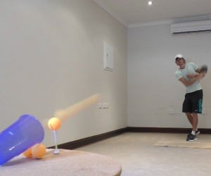 Ping Pong Ball Trick Shots