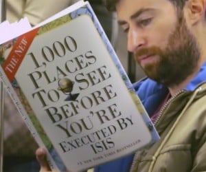 Reading Fake Books on the Subway