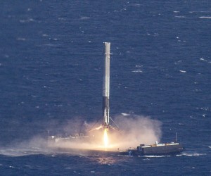 SpaceX Falcon 9 Ocean Landing