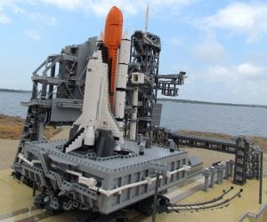 LEGO KSC Rocket Launch Site
