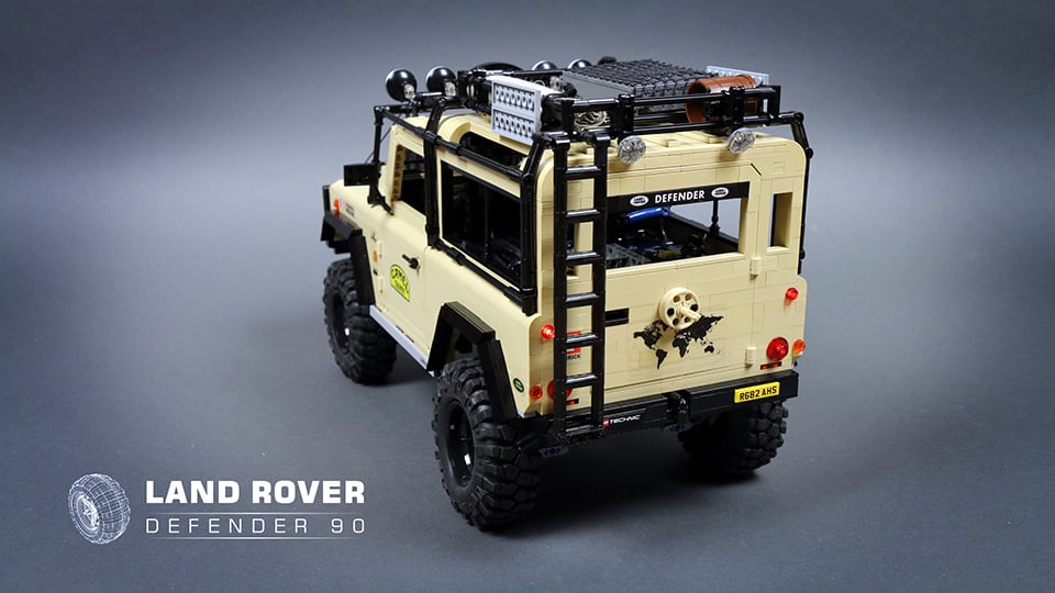 LEGO RC Land Rover Defender 90 - The Awesomer