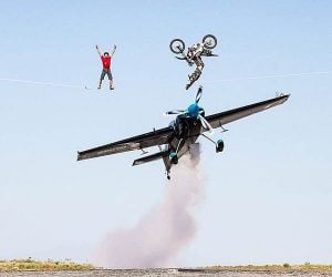 A Plane, a Bike, and a Tightrope