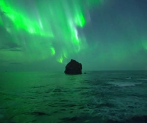 Northern Lights by Drone