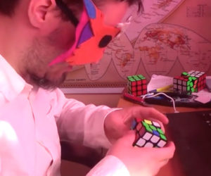 Solving Rubik’s Cube Blindfolded