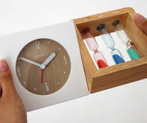 Deal: Three Hourglass Alarm Clock