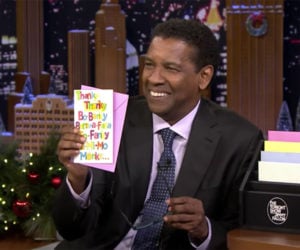 Denzel Reads Greeting Cards