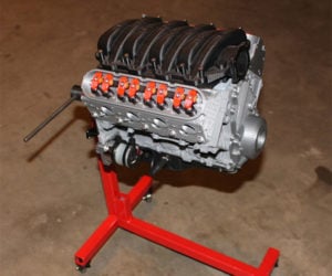 3D-Printed Camaro Engine