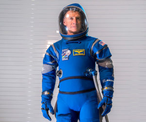 Boeing Blue Space Suit