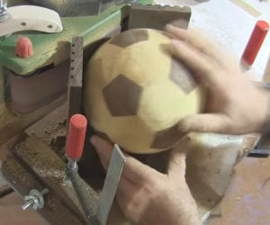 Making a Wooden Soccer Ball