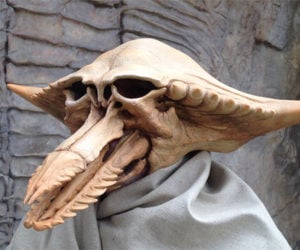 Creepy Alien Creature Masks