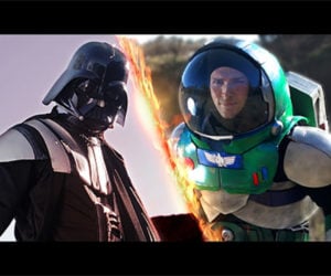 Darth Vader vs. Buzz Lightyear