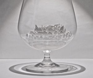 Paper Cities in Glass