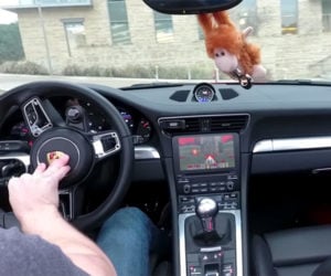 Porsche 911 Plays DOOM