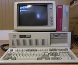 Unboxing a 1988 IBM PC