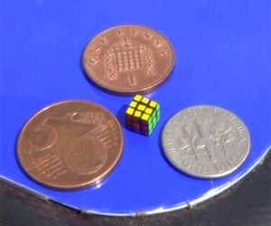 World’s Smallest Rubik’s Cube