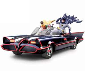 Classic Batmobile Sculpture