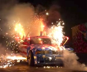 Fireworks Car