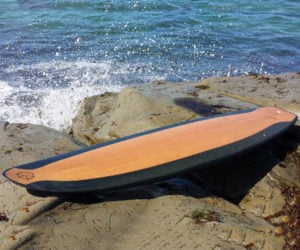 Carbon & Wood Surfboard