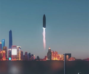 SpaceX BFR Intercontinental Rocket