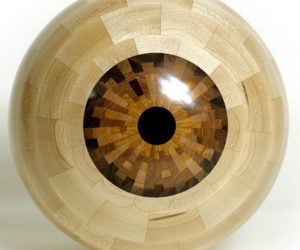 Making a Woodturned Eyeball