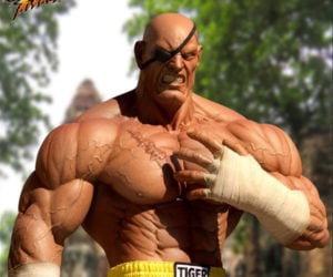 Street Fighter Sagat 1:3 Statue