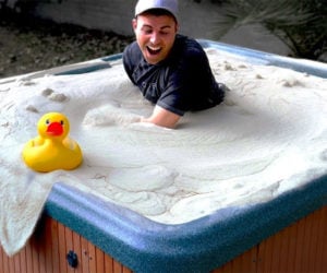 Liquid Sand Hot Tub