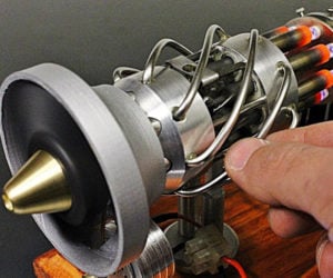 Miniature 16-cyl Stirling Engine