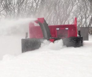 RC Truck with Snowblower