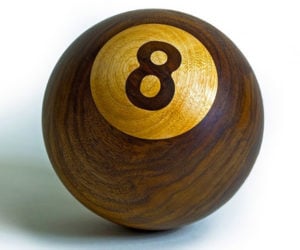 Making a Wooden 8-Ball