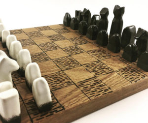 Ceramic Chess Set