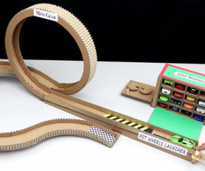 DIY Cardboard Hot Wheels Loop
