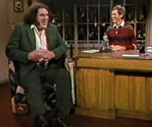 Letterman Interviews André the Giant